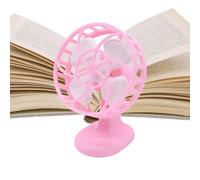 Mini Gold Desk Fan, Decorative Fake Model Dollhouses, Creative Display Prop for Collectors and Kids, Decorative Tool Charming Fan, for Apartment Living Room Bedroom Office Cafe Kitchen