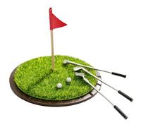 Mini Golf de Bureau à Poser sur Table Jouet De Bureau Green De Putting