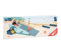 Small Foot Minigolf 11588 Shark Attack en bois, verrouillage intégré, dès 3 ans