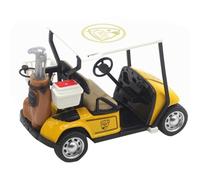 Mini Golf Model | Diecast Metal Golf Cart Models | Pullback Action Cart Assembly Model Play Vehicle Girls Cake Decoration