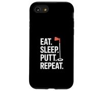 Mini Golf rétro Eat Sleep Putt Repeat Coque pour iPhone SE (2020) / 7/8