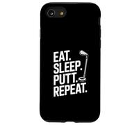 Mini Golf rétro Eat Sleep Putt Repeat Coque pour iPhone SE (2020) / 7/8