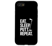 Mini Golf rétro Eat Sleep Putt Repeat Coque pour iPhone SE (2020) / 7/8