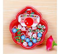 Mini gommes de Noël mignonnes pour enfants, cadeaux de fête, devoirs, Père Noël, décoration de fête, bureau (rouge, taille unique)