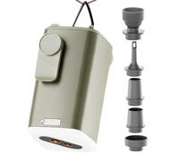 Mini Gonfleur À Air Gonflage Dégonflage Portable Rechargeable avec 5