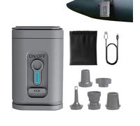 Mini Gonfleur Électrique Portable - Pompe De Bateau De Camping Batterie USB Ventilateur D'Air Puissant Mobile Pour Piscine Flottant Air Pneu D'eau Matelas Pour Usage Extérieur