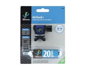 Mini gonfleur Genuine Innovations CO2 Air Chuck Bleu Noir