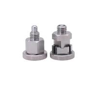 Mini-goupille d'indexation/goupille de positionnement à ressort en acier inoxydable M6M8M10(1pcs M6 Auto-lock)