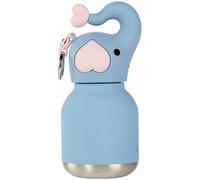 Mini gourde isotherme bestie éléphant bleu, rose TU