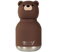 Mini Gourde Isotherme Bestie Ours Brun Marron, Beige, Noir TU