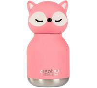 Mini gourde isotherme bestie renard rose (200 ml)