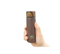 Mini Gourde Isotherme-Bouteille Isotherme-150ml Flask, Facile à Transporter,Réutilisable,Pour Bureau, Maison (Couleur du café)