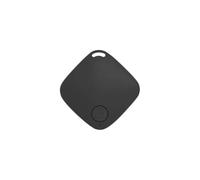 Mini GPS Bluetooth 5.0 Tracker Anti-Perte Dispositif Carré Pet Chien Chat Enfants Sac Portefeuille Suivi Smart Finder GPS Locator(Black)