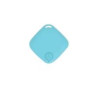 Mini GPS Bluetooth 5.0 Tracker Anti-Perte Dispositif Carré Pet Chien Chat Enfants Sac Portefeuille Suivi Smart Finder GPS Locator(Blue)