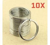 Mini Gps Rond Bluetooth 5.0,Dispositif De Suivi Anti-Perte Pour Animaux De Compagnie,Chats,Chiens,Enfants,Sac À Clés,Portefeuille,Localisateur De Repérage Universel - Type 10pcs 30mm Keychain