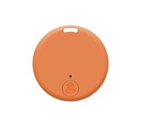 Mini Gps Rond Bluetooth 5.0,Dispositif De Suivi Anti-Perte Pour Animaux De Compagnie,Chats,Chiens,Enfants,Sac À Clés,Portefeuille,Localisateur De Repérage Universel - Type Orange-A