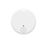 Mini Gps Rond Bluetooth 5.0,Dispositif De Suivi Anti-Perte Pour Animaux De Compagnie,Chats,Chiens,Enfants,Sac À Clés,Portefeuille,Localisateur De Repérage Universel - Type White-A