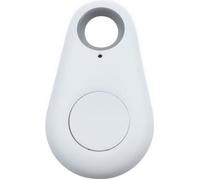 Mini GPS Tracker alarme iTag Key Finder Bluetooth sans fil enregistrement vocal anti-perte Selfie obturateur pour iphone- Blanc
