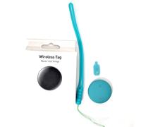 Mini GPS Tracker,Smart Tag Locator Tracking Device,Keys Finder and Item Locator,Air Tracker Item Finders for Find My(iOS Only) Track Your Keys,Wallet,Luggage,Pets and Bag (1pcs Blue)