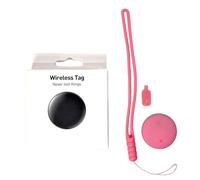 Mini GPS Tracker,Smart Tag Locator Tracking Device,Keys Finder and Item Locator,Air Tracker Item Finders for Find My(iOS Only) Track Your Keys,Wallet,Luggage,Pets and Bag (1pcs Pink)