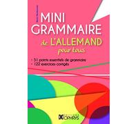 Mini Grammaire De L'allemand Pour Tous