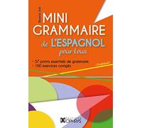 Mini grammaire de l'espagnol pour tous