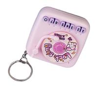 Mini Gramophone keyychain- Pendant Le Marcheur Musical avec Un Son Piano jouable | Jouet Portable Mignon, Porte-clés, Pendentif, Disque rétro-Disc Nostalgic Gift Toy pour Les, Les collectionne