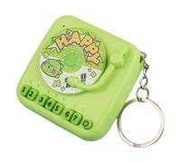 Mini Gramophone keyychain- Pendant Le Marcheur Musical avec Un Son Piano jouable | Jouet Portable Mignon, Porte-clés, Pendentif, Disque rétro-Disc Nostalgic Gift Toy pour Les, Les collectionne
