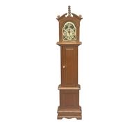 Mini Grandfather Clock, Grooming Balm Aid, 1/12 Scale Vintage Small Rustic with Safety, Doll House Bedroom Furniture Cosmetic Tool with Comfort, Modern Home Design Style, Accessory for Kids Adults