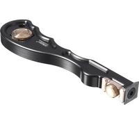 Mini-grattoir à plaquettes en bois, plaquettes de rechange en carbure de tungstène, manche ergonomique en alliage d'aluminium, idéal pour enlever la colle