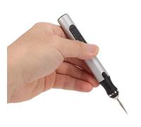 Mini Graveur Électrique Uolor Kit 108 Pièces Micro Graveur Filaire avec Traceur 82 Accessoires pour Gravure Perçage Polissage sur Bois Métal, Verre