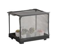 Mini Greenhouse - 13.39x10.24x11.42 Pouces Petite Maison de Culture pour l'agriculture Urbaine, la Culture légumes et Herbes, Fournitures de Jardinage pour la terrasse, la Cour, Le