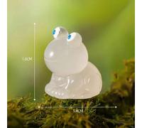 Mini Grenouille En Résine Pour La Décoration Intérieure,Mini Grenouille,Ornements De Bricolage,Lueur La Nuit,L'inventaire #A-General Brand