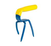 Mini-Griffe de Jardin MC220-1 - Fourche à bêcher - Ameublissement, désherbage, aération, Culture - Bleu/Jaune