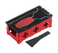 Mini Grill à Raclette - Multi-Fonctions Anti-Adhésif | Poêle à Fondre le Fromage à la Bougie | Idéal pour Fêtes, Dortoir, Jardin, Camping, Pique-nique, Terrasse, Feu de Camp