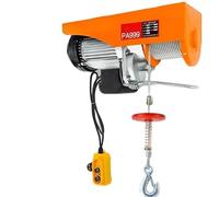 Mini grue électrique 220V PA200-PA600 12-20M, petit palan de levage domestique, 1t/0.5 tonnes, treuil de décoration(PA400-12M)