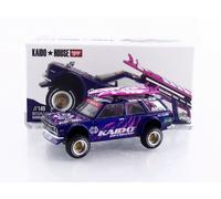 Mini Gt 1/64 - Datsun 510 Wagon 4x4 Kaido Offroad V2 - 1969 Khmg149-Mini Gt