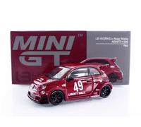 MINI GT 1/64 - FIAT ABARTH 595 LB-WORKS X ABAS - 2024 MGT00963-L