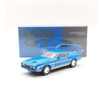 Mini GT 1/64 Ford Mustang Mach 1 - #1138 - Grabber Blue - 2026 - Neuf