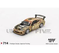 Mini Gt 1/64 - Nissan S15 Top Secret D1gp - 1999 Mgt00714-Bl-Mini Gt