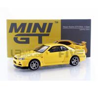 Mini Gt 1/64 - Nissan Skyline Gt-R (R34) V-Spec - 1999 Mgt00762-R-Mini Gt