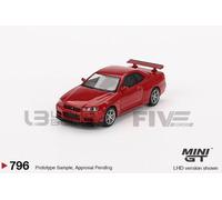 Mini Gt 1/64 - Nissan Skyline Gt-R (R34) V-Spec - 1999 Mgt00796-R-Mini Gt