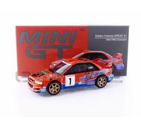 MINI GT 1/64 - SUBARU IMPREZA WRC97 - DRM CHAMPION 1999 MGT01140-L