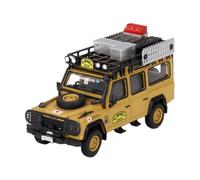 MINI GT - Land Rover Defender 110 Yellow Amazon Team Japan Camel Trophy 1989