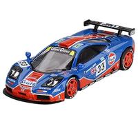 MINI GT - McLaren F1 GTR N°33 Le Mans 24Hr 1996 Bleu 1/64 Collection Limitée Montage sur Table Sculpture Sport Moderne