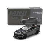 MINI GT MGT00957-L - Mustang Dark Horse Carbonized Gray 2024 - échelle 1/64 - Voiture Miniature