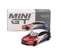 MINI GT MGT01079-L - Hond. Civic Type R HRC 2024 - échelle 1/64 - Voiture Miniature