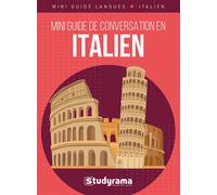Mini guide de conversation en italien - Collectif - Studyrama Eds - broché - Méthode de langue