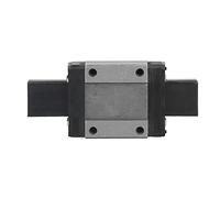 Mini guide de rail linéaire professionnel de haute précision, léger et robuste, guide coulissant linéaire pour équipements d'automatisation, projets de bricolage, acier à (MGN15C)