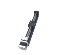 Mini guide linéaire type T 50 x 40 mm, course 50 à 300 mm, 2 phases, pas de 4 mm, glissière autobloquante, moteur Nema 17 0,56 Nm(4 pitch-300mm stroke)